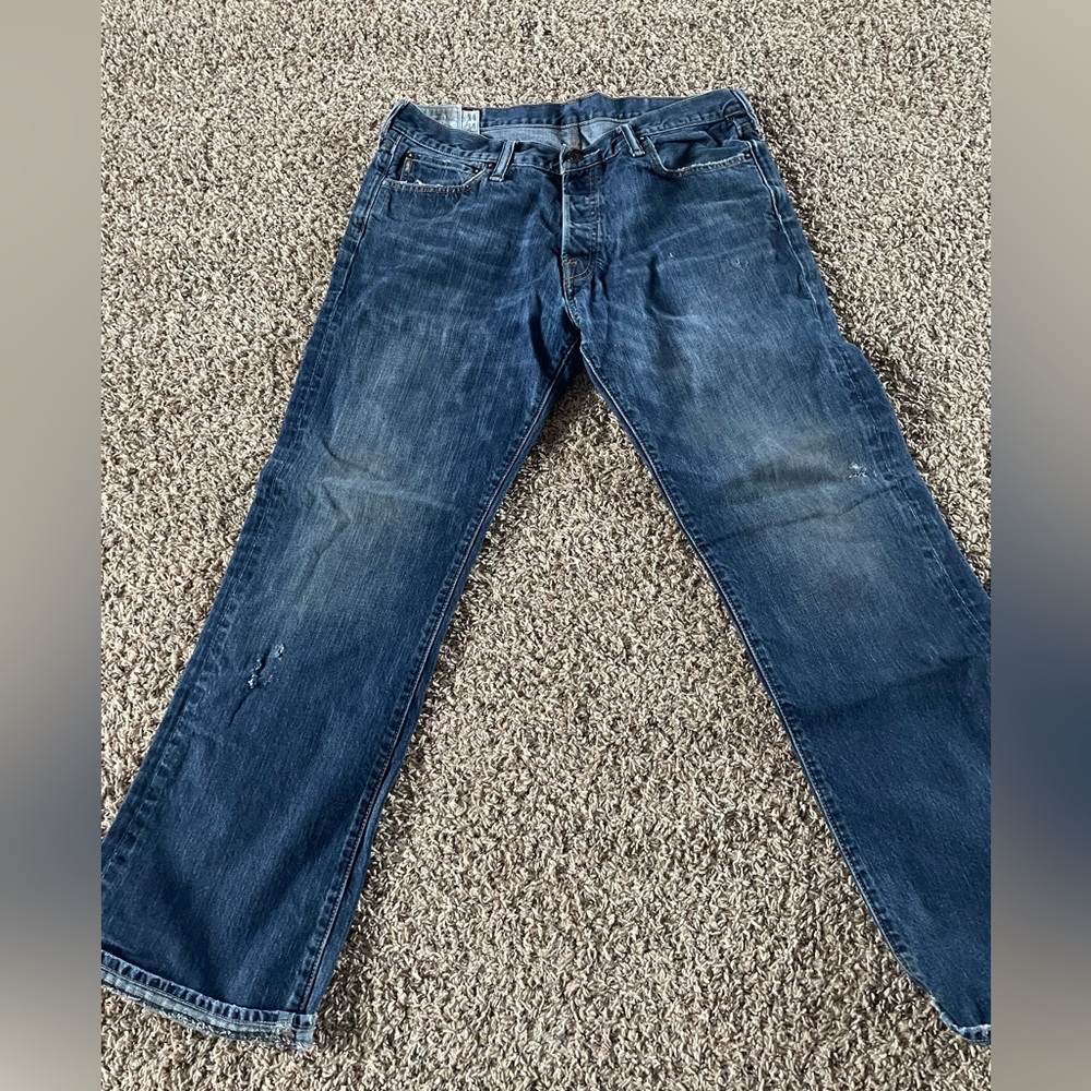 Abercrombie blue jeans 34